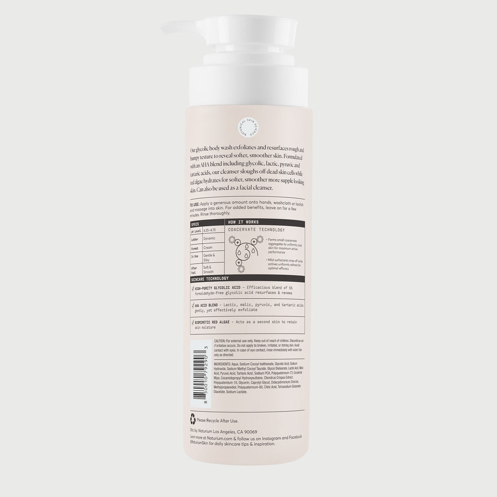 The Smoother Glycolic Acid Exfoliating Body Wash