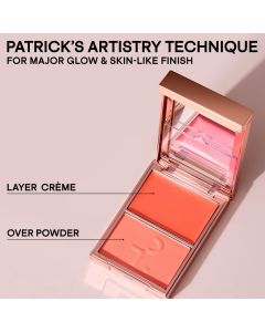 Patrick Ta Major Headlines Double-Take Crème & Powder Blush Duo